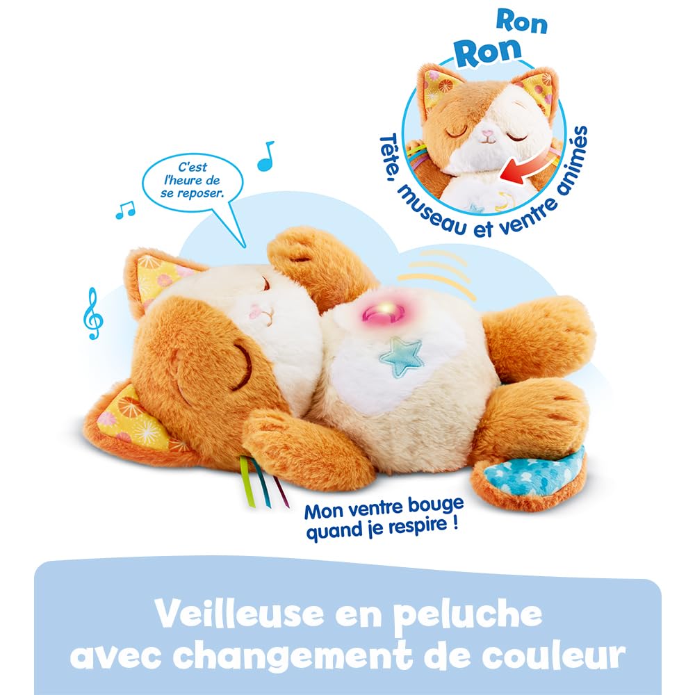 VTech Baby Gato Juguete, 575005, Roux, Estándar
