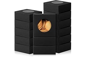 100 Pcs Black Soap Boxes with Clear Window