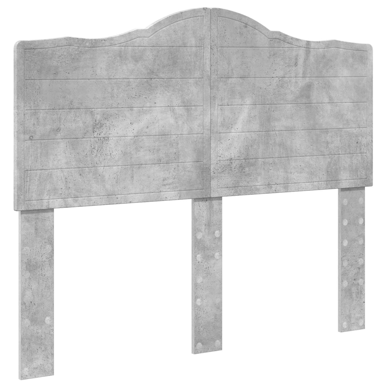 vidaXL Estructura de Cama Concreto 120 x 190 cm Madera de Pino Macizo