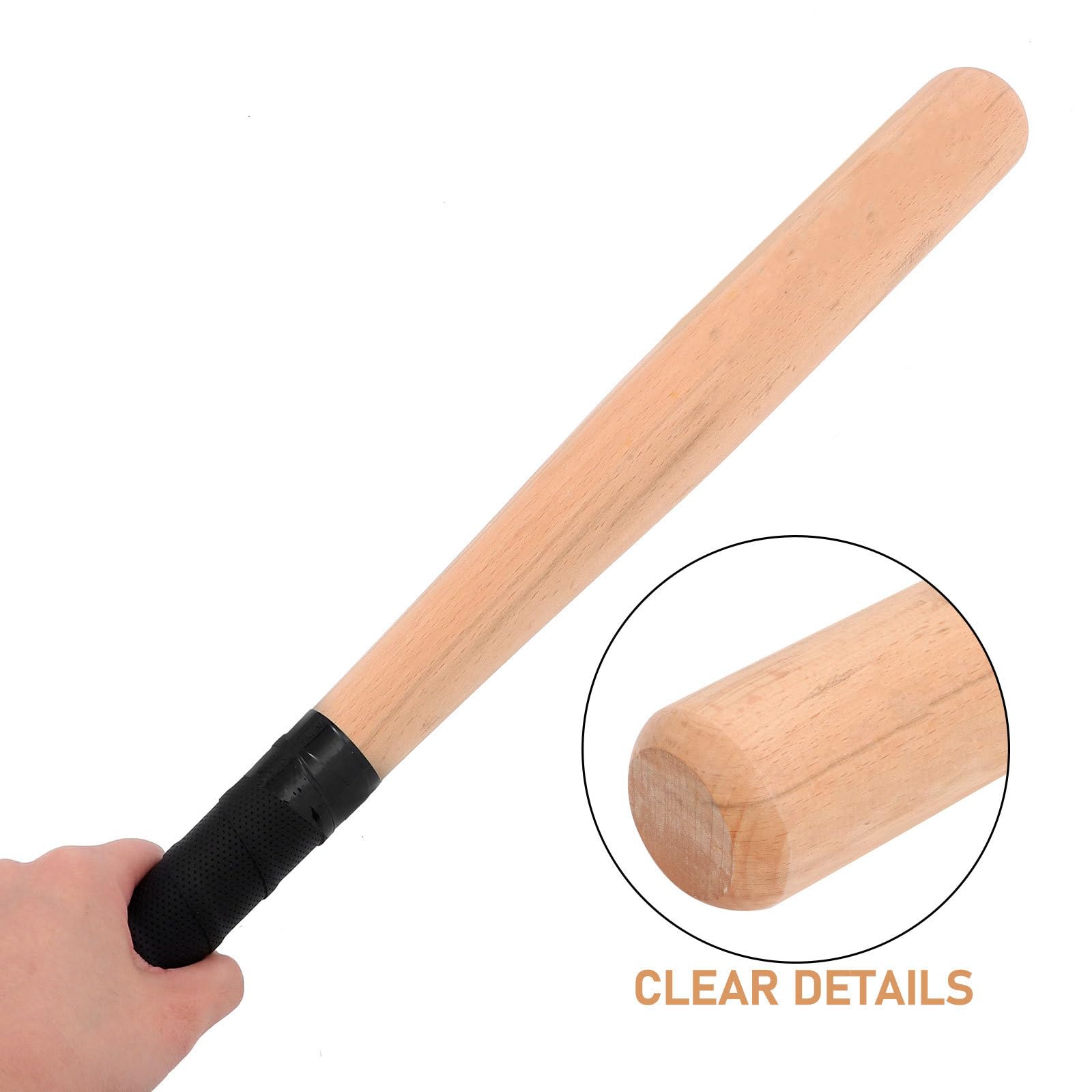 VANZACK Mazza da baseball in legno massiccio 54 cm per bambini adolescenti e adulti, ideale per allenamento e competizioni sportive