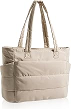 Flechazo Women's Tote Bag, Shoulder Bag, Large Capacity, 4 inches, PC and A4 Storage Compatible, Soft Business and Mother's Bag