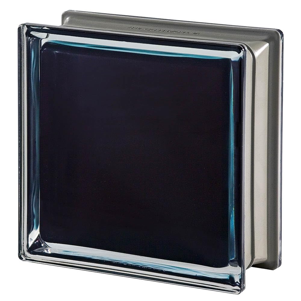 7.5"x7.5"x3.125" Mendini Q19 Corallo Glass Block