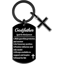 Godfather Keychain Godfather Proposal Gifts Cool Godfathers Gift