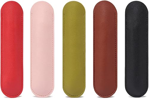 Miniatura 8 de Bolsillo de cuero retro para bolígrafo, portátil, retro, gran regalo para artistas, diseñadores, profesores, regalos de negocios, soporte para pluma