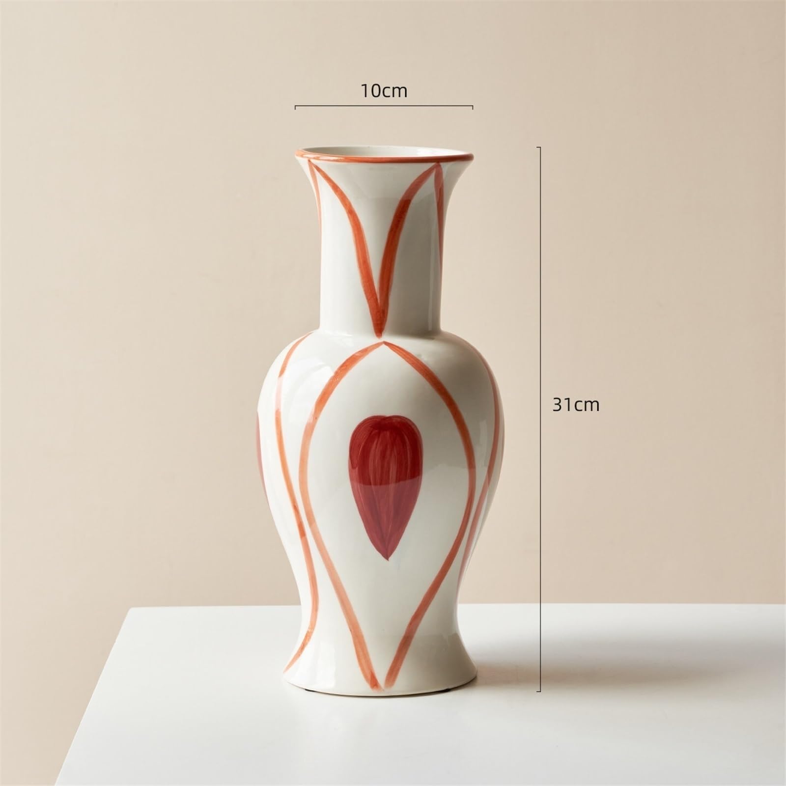 Decorativo Vaso decorativo in ceramica ad alta temperatura