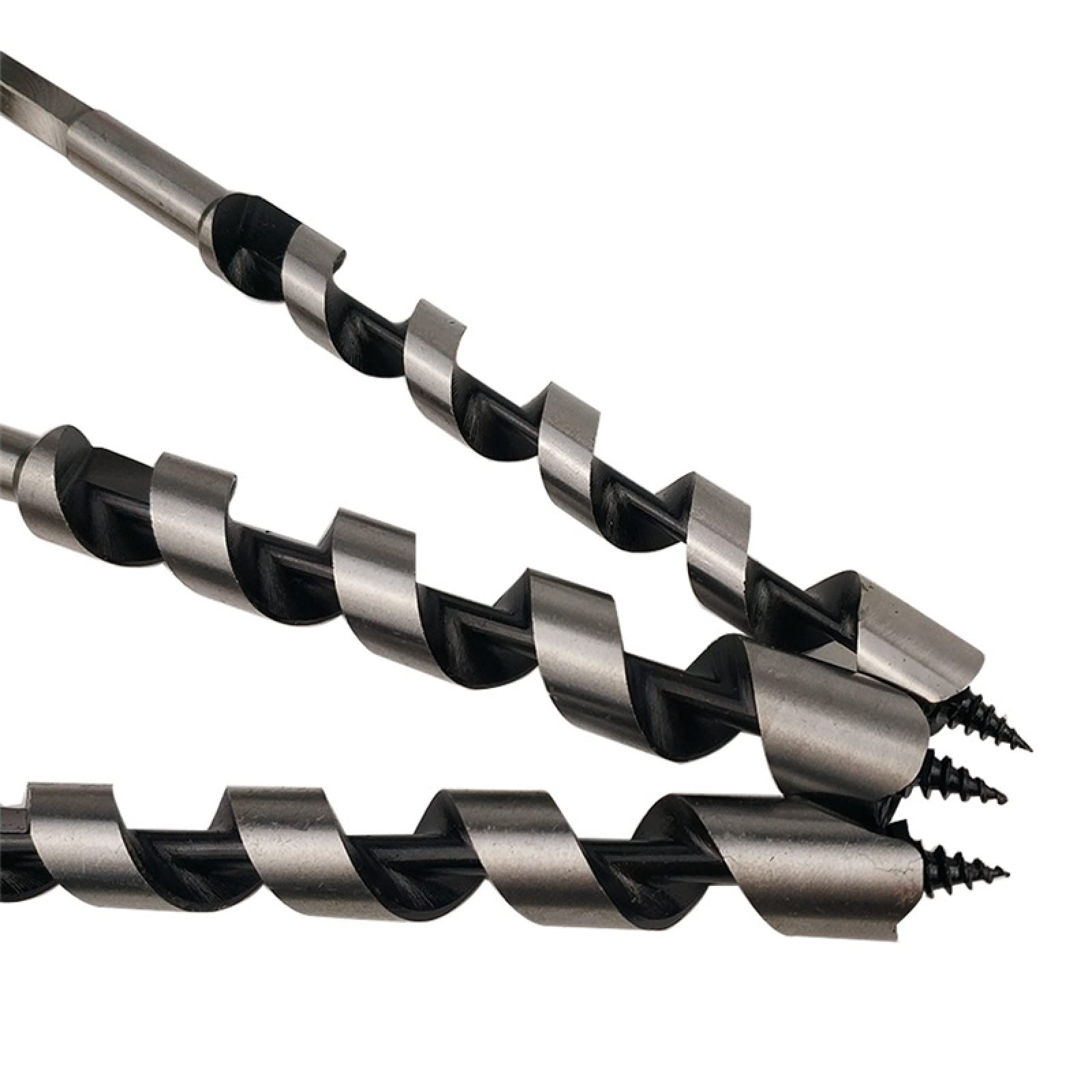 6 Pz/set 230mm Lungo 6/8/10/12/16/20mm Coclea Punte Da Trapano Legno Carpentiere Muratura Punte Per Legno Set per la lavorazione del legno