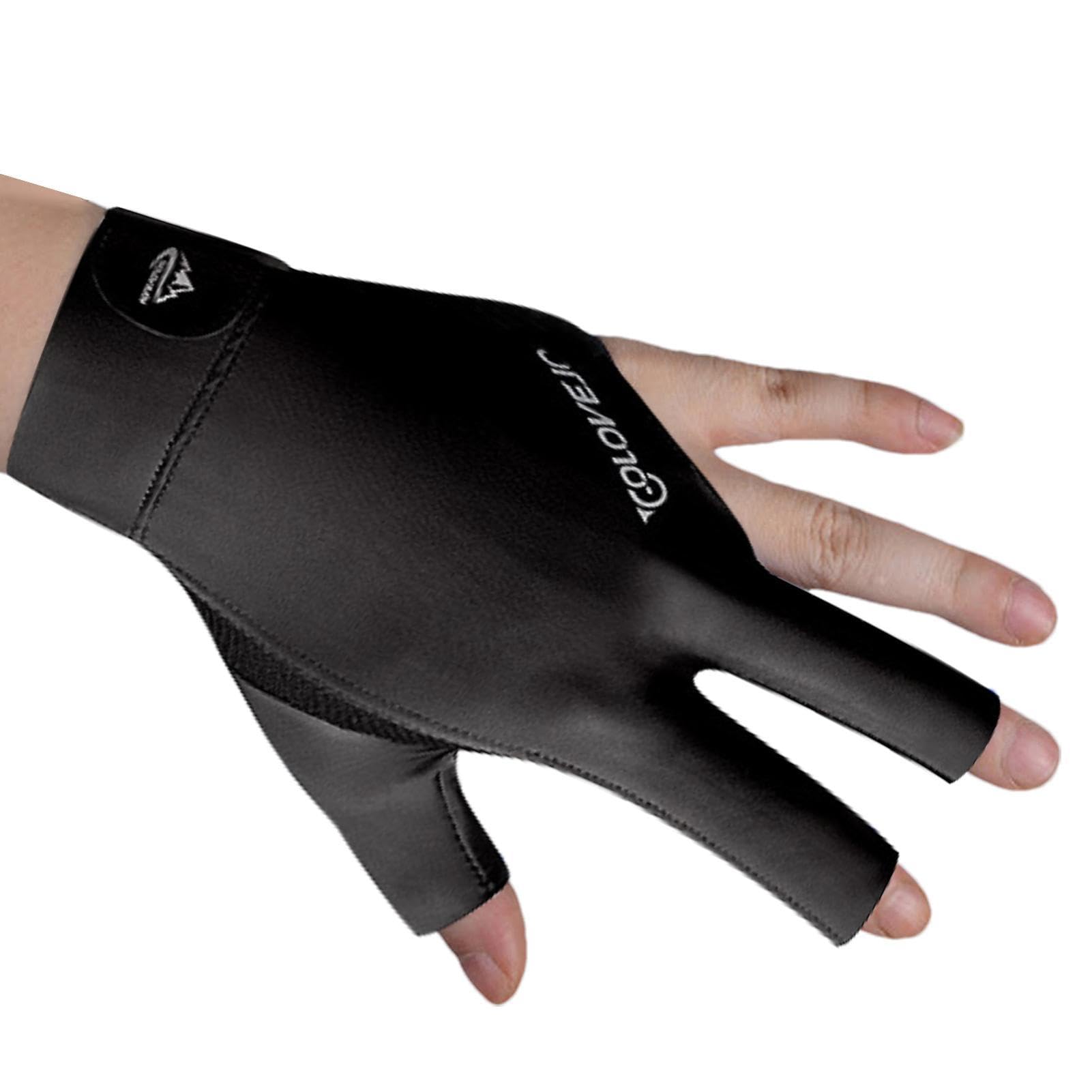 Gants De Billard à 3 Doigts - Anti-dérapants, Respirants, Pour Homme Et Femme - Plusieurs Couleurs