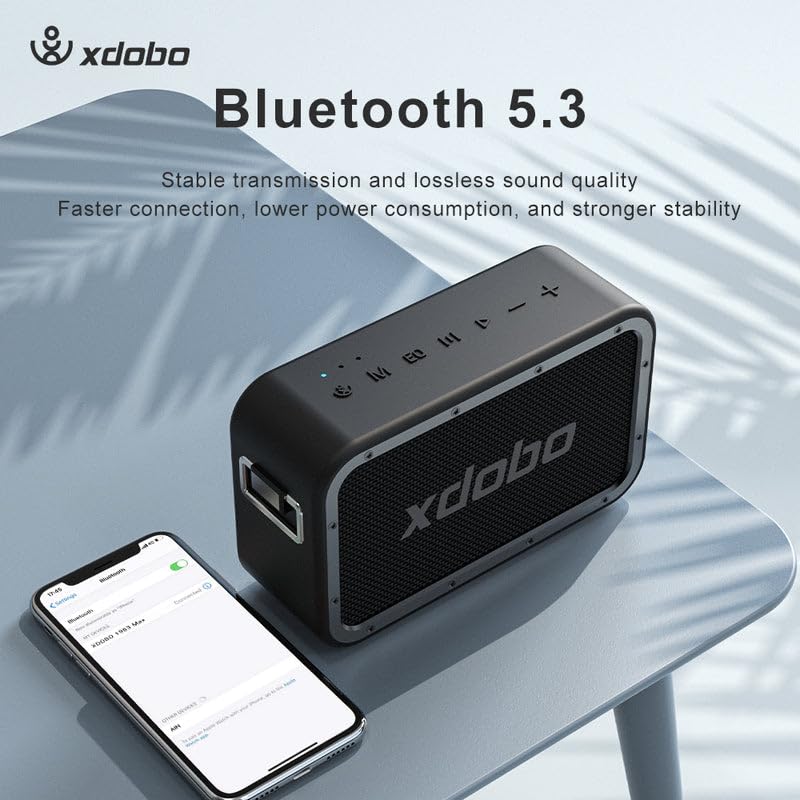 Amazon.com: XDODO 1983 MAX Outdoor Bluetooth Speaker 120W Loud