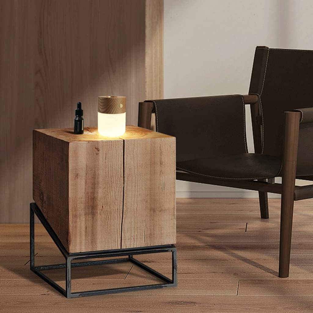 Diffusore Portatile di Oli Essenziali, umidificatore a ultrasuoni Senza Bisogno di Aggiungere Acqua, Luce Notturna Calda, Adatto per la Camera da Letto dell'ufficio Domestico