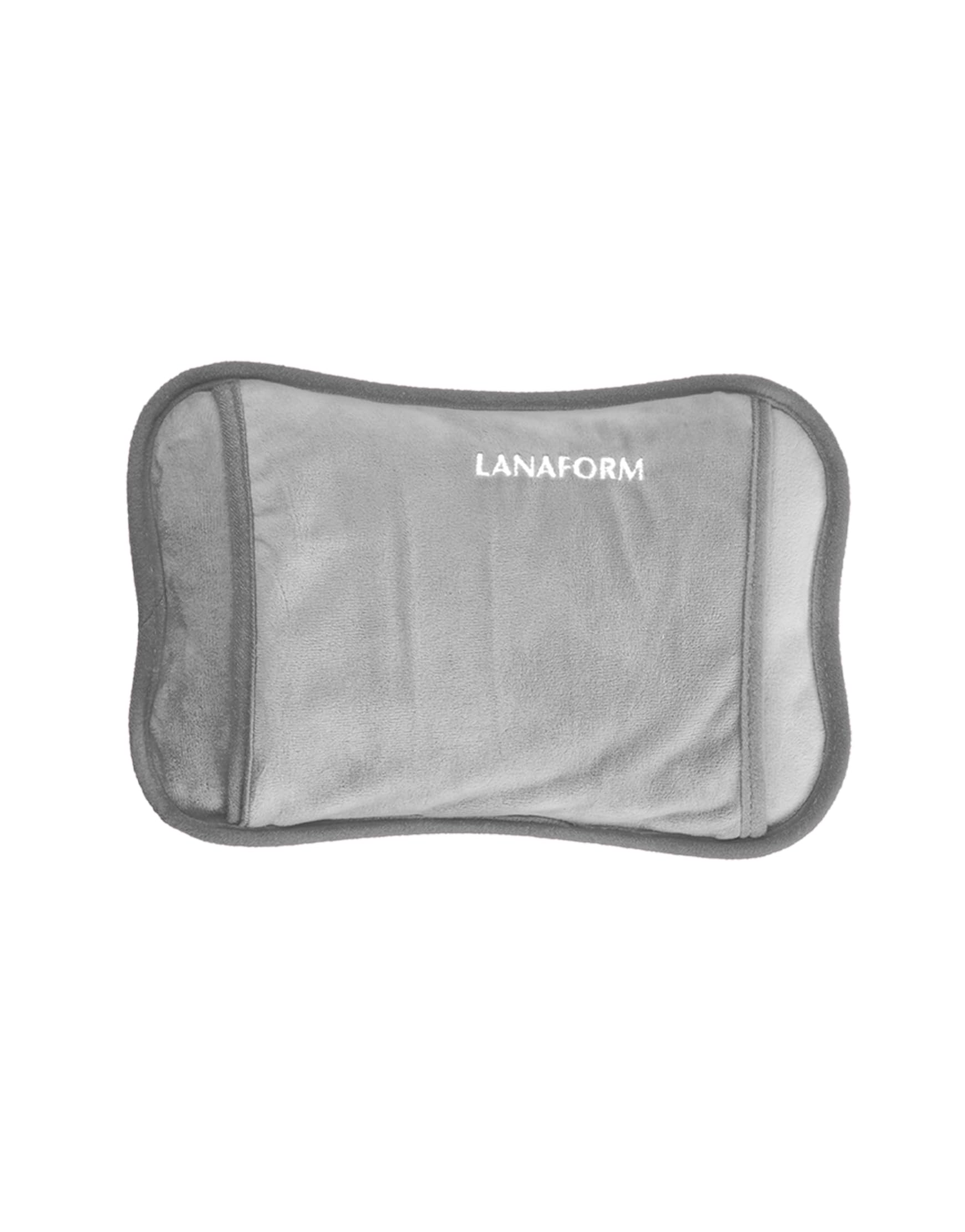 LANAFORM - Hand Warmer (Grey) - Bouillotte Électrique Chauffante - Chauffe Mains Et Pieds Portable - Autonomie De Plus De 3 Heures - Poche Spécifique Pour Les Mains - Matière Douce Et Confortable