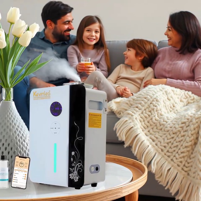 Kevinleo HVAC Oil Diffuser WiFi App | Luxury Essential Oils