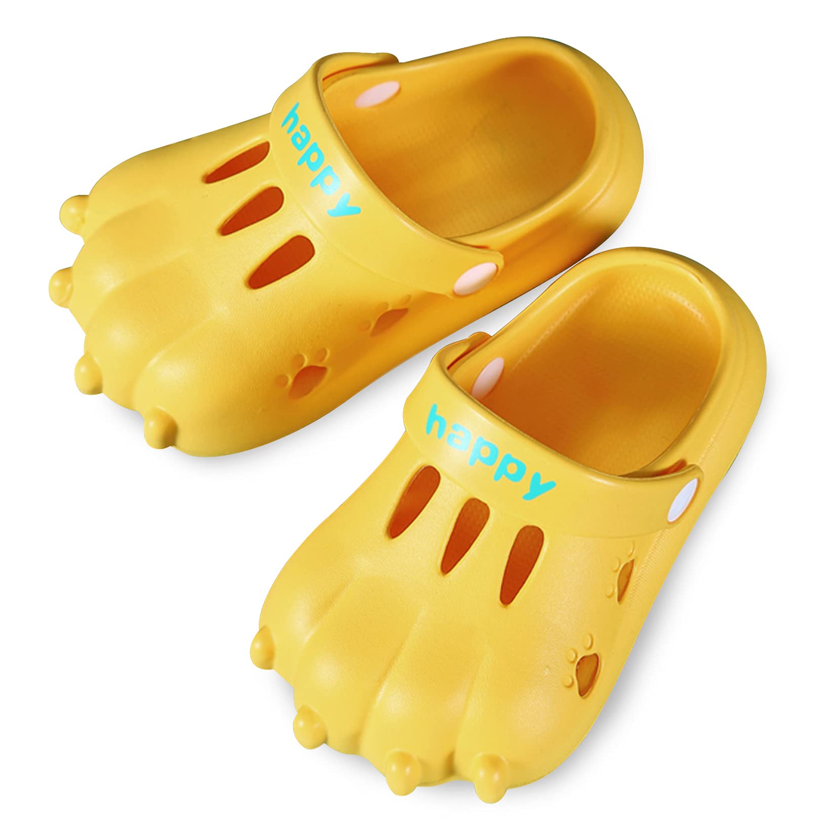 WETIKE Boys Classic Graphic Toddler Kids Garden Clogs Girls Slip on Water Shoes