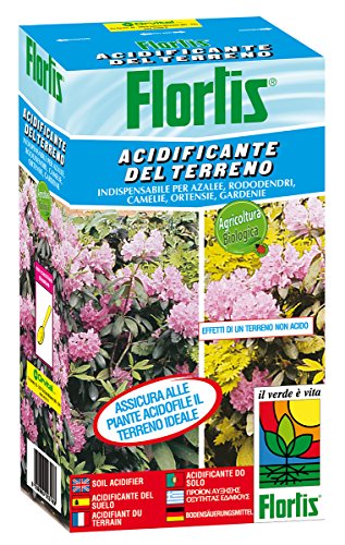 Flortis 1130101 Acidificante del Terreno, 1000 g, 7.5x13.5x24 cm