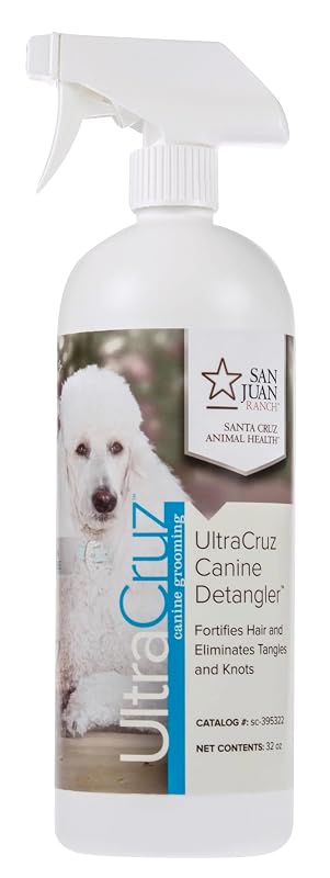 Condicionador desembaraçante em spray para cães UltraCruz Sweet Pea, 960 mL