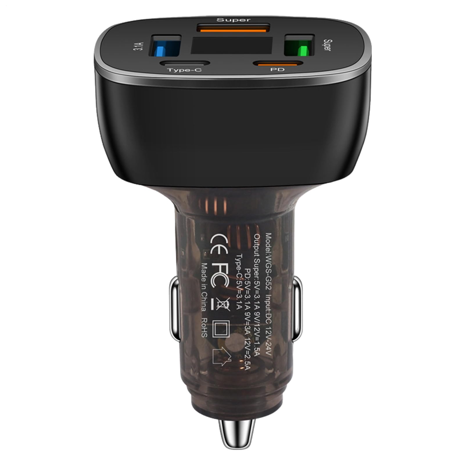 Accessoires automobiles multifonctions chargeur rapide pour MPV - 8