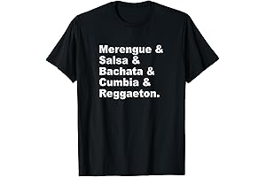 Merengue Salsa Bachata Latin Music Shirt