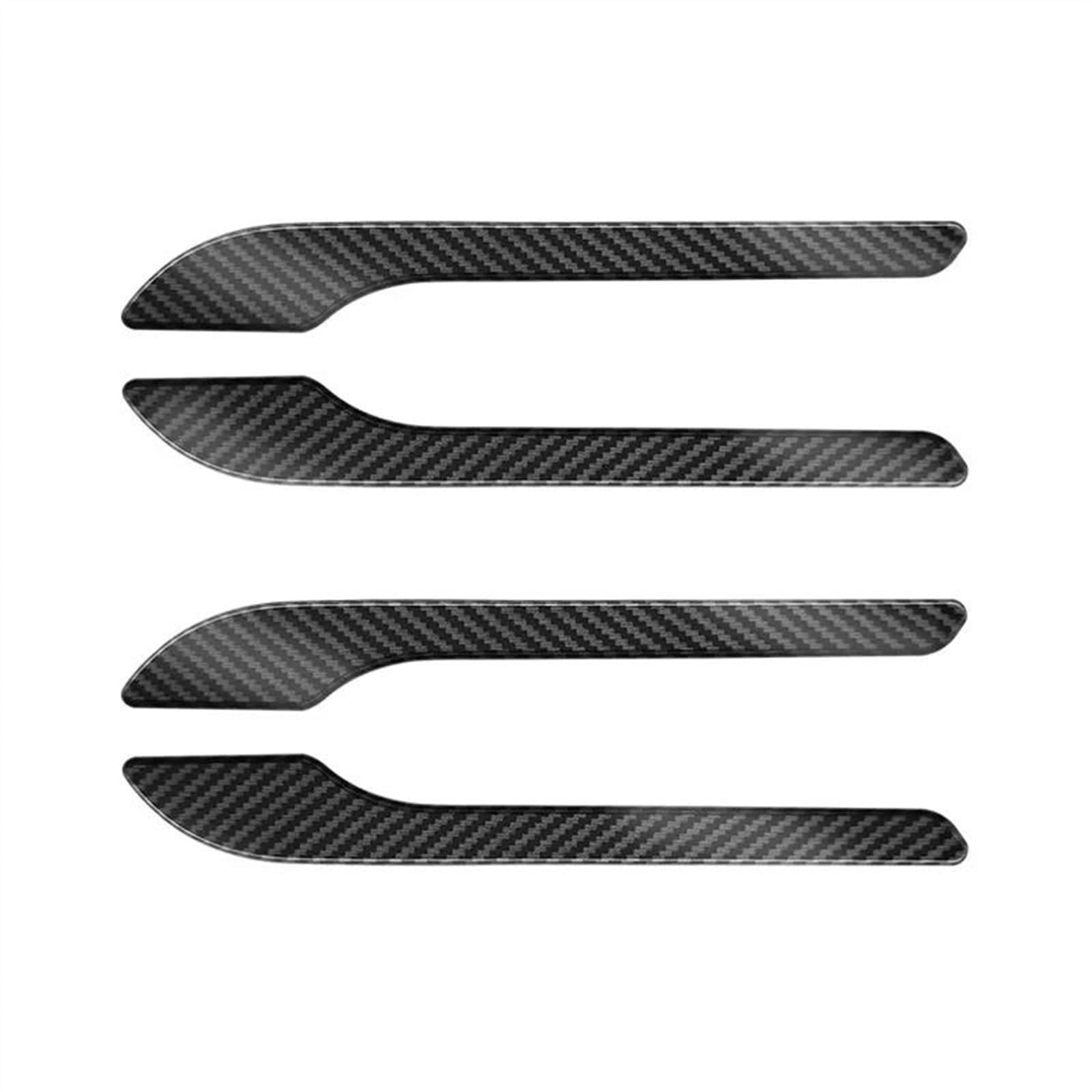 CSSPDM Smart Door Handle Cover Car Exterior Decorate Styling Protective Film Stickers Trim for Tesla for Model 3/Y 2017-2022(B)