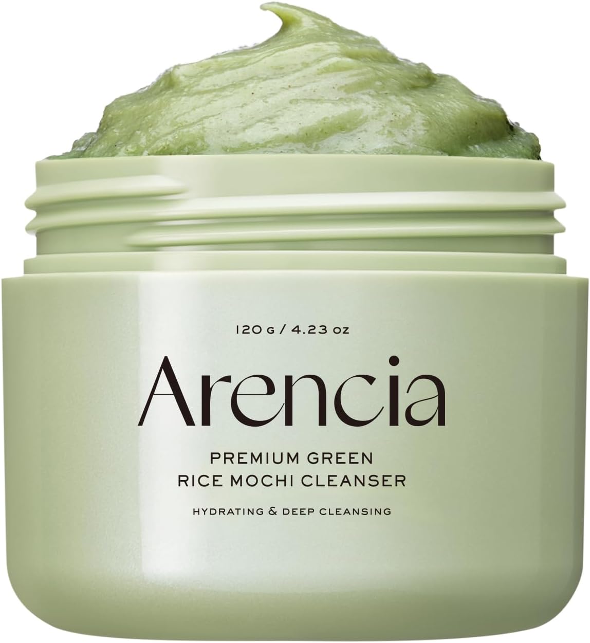 Arencia Premium Mochi Soap "Green" 120g / Korea / Facial Cleanser / Moisturizing / Exfoliating / Pore Care