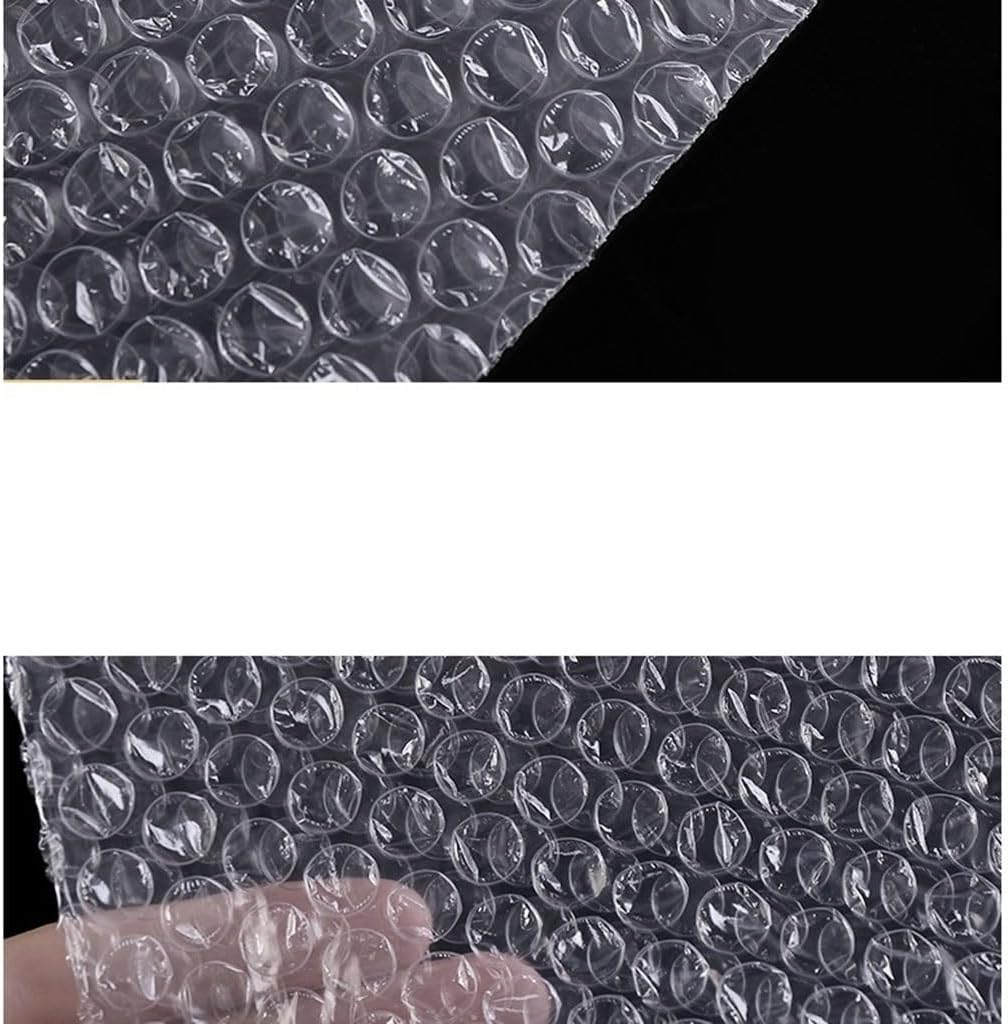 15x20cm Plastic Bubble Mailers Transparent Packaging Bag for Small Business Supplies Wrap Envelope Bags 100pcs