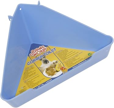 Living World Medium Corner Bathroom, Blue