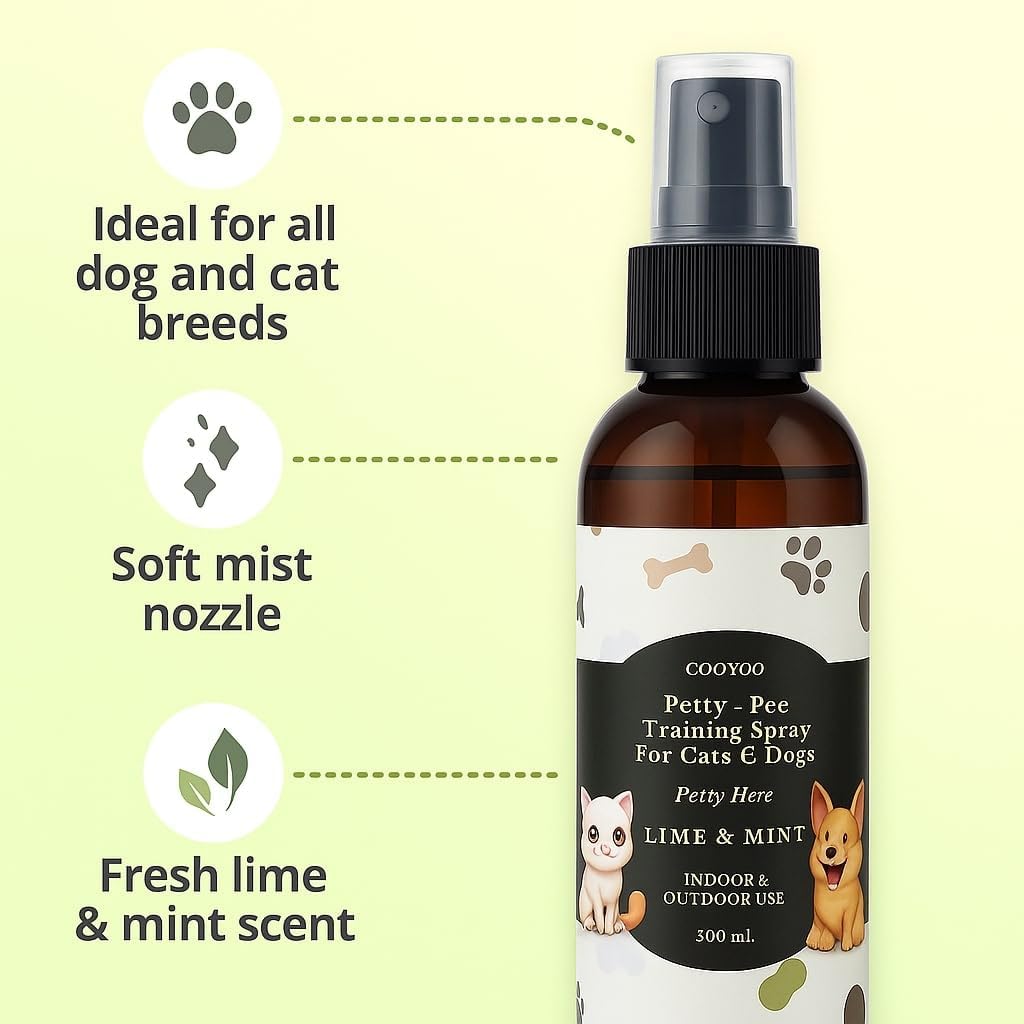 Puppy Training Spray | Dog Potty Training Spray for Indoor & Outdoor Use | Dogs Potty Spray for Training | Dog Pee Spray | No More Marking | 200ml, MiniSPY for Pet Home 4