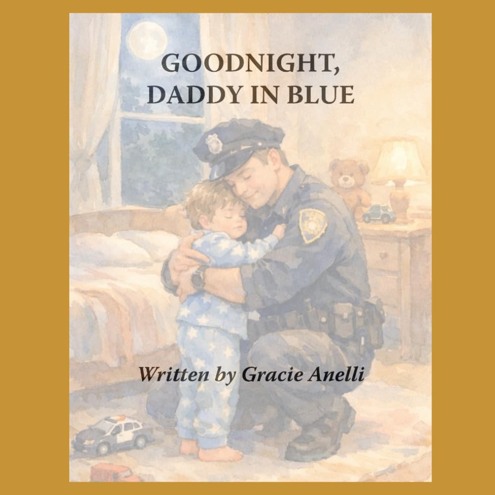Goodnight, Daddy in Blue: A Comforting Bedtime Story for the Children Who Wait for Heroes to Come Home (The Goodnight Heroes Series)