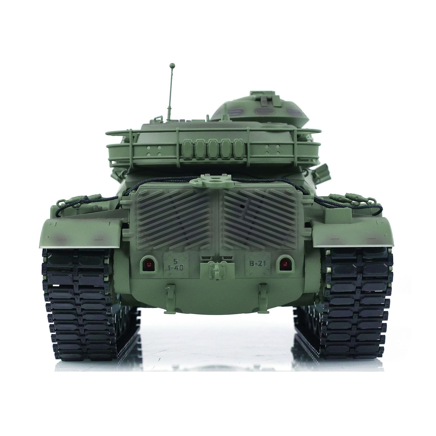 TOUCAN RC HOBBY TD Modelo 1/16 RC Tank M60A3 USA Control remoto BB Infrarrojo Battle Model Smoke