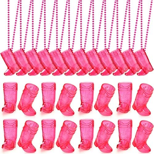 100 PCS Disco Cowgirl Pink Shot Glasses - 2oz Party Cups For Bachelorette, Birthday & Theme Parties - View #12