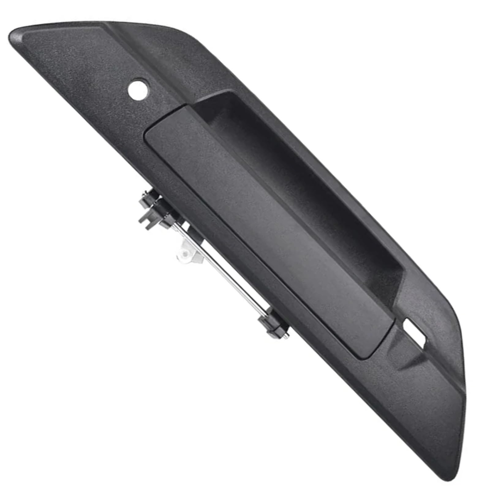Kedfbts Black Car Outer Handle Compatible With Toyota For Hilux For Revo 2015 2016 2017 2018 Car Exterior Tailgate Rear Door Handle Trunk Chrome 690900K110(Black)