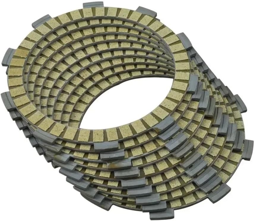 9Pc Motorcycle Friction Clutch Disc Plates for FZR600 FZR600R 1989-2000 FZR400R 1992