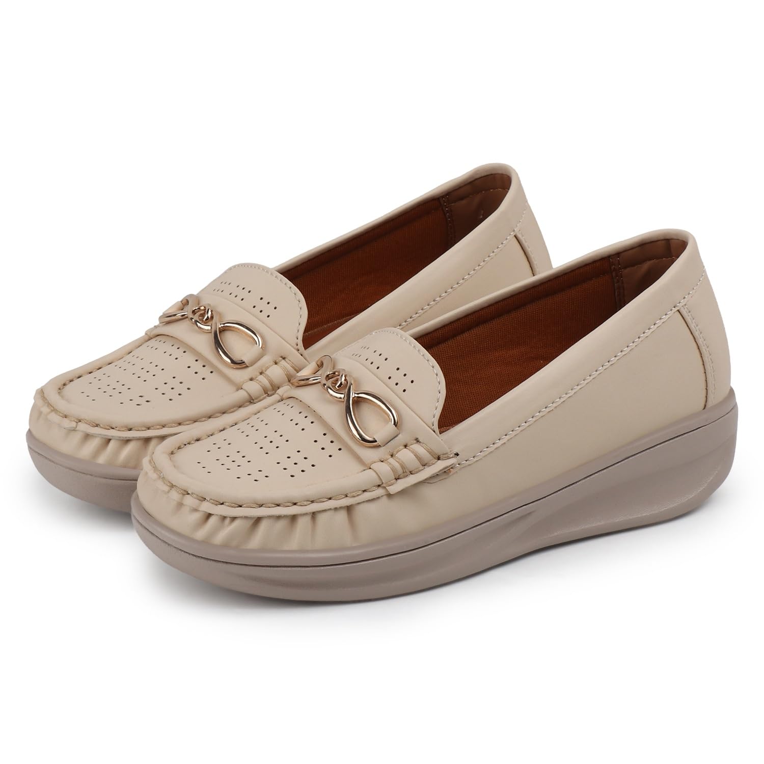 Women and Girls Chunky Casual High Heel Bellies, Slip-On for Women, Gym & Casual Shoes ledy-image-10