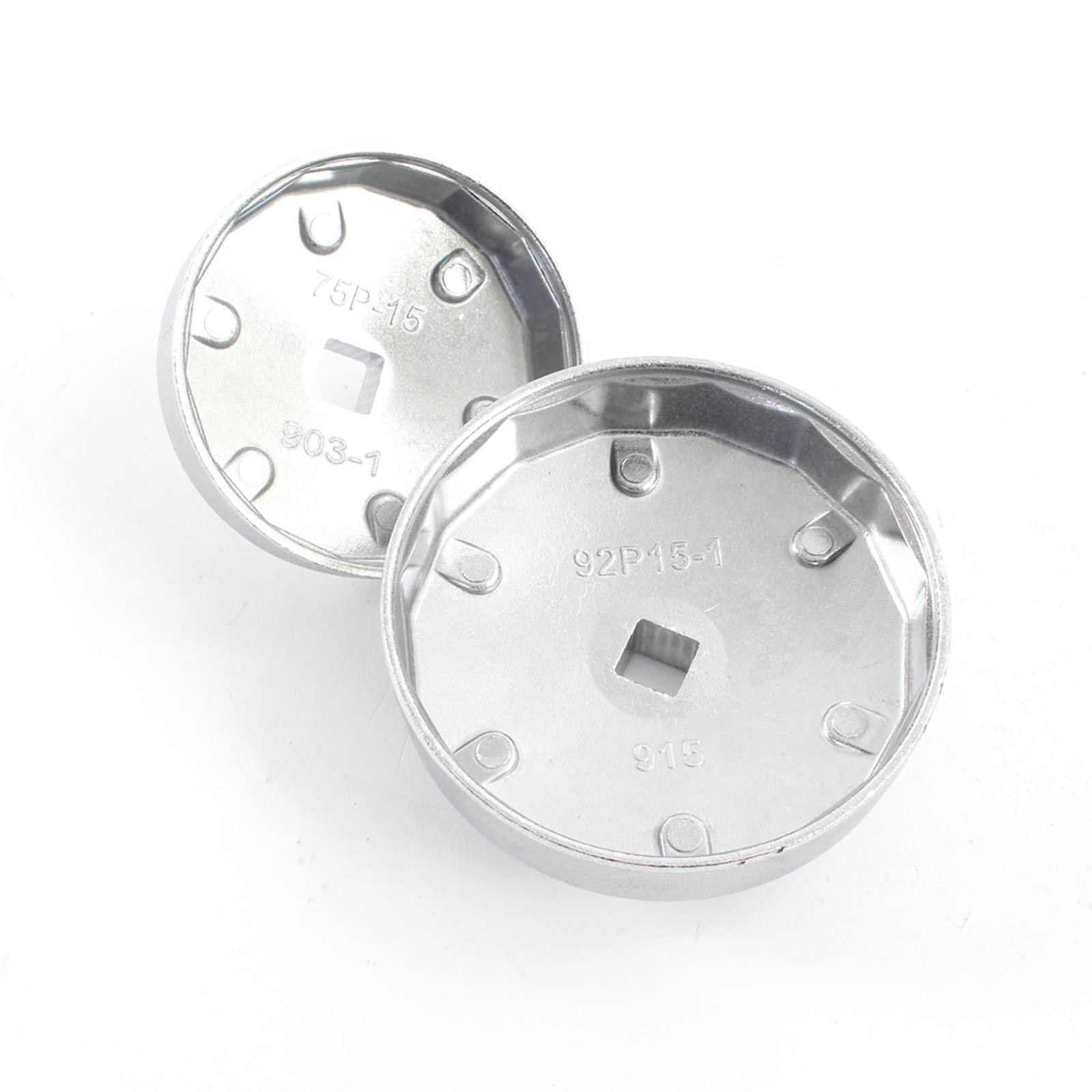 XPOtool Juego de 23 llaves de vaso para filtro de aceite aluminio herramientas set coches vehículos