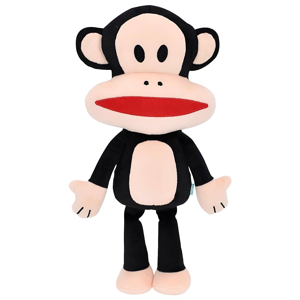 ポールフランク　ジュリアス　mini plush doll Amazon.com : Paul Frank Julius Monkey Dog Toy - Multicolor