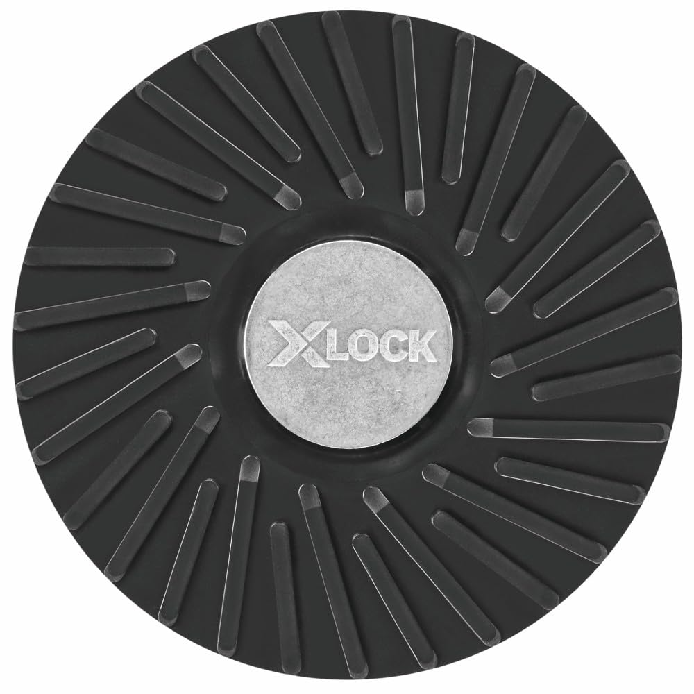 Bosch MGX0600 6 In. X-LOCK Backing Pad with X-LOCK Clip - Medium