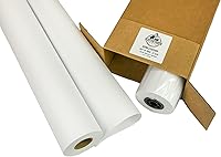 Vista 2 de Papel Bond de inyección de tinta sin recubrimiento de 20 libras, 30 "x 300', núcleo de 2", 2 rollos por caja
