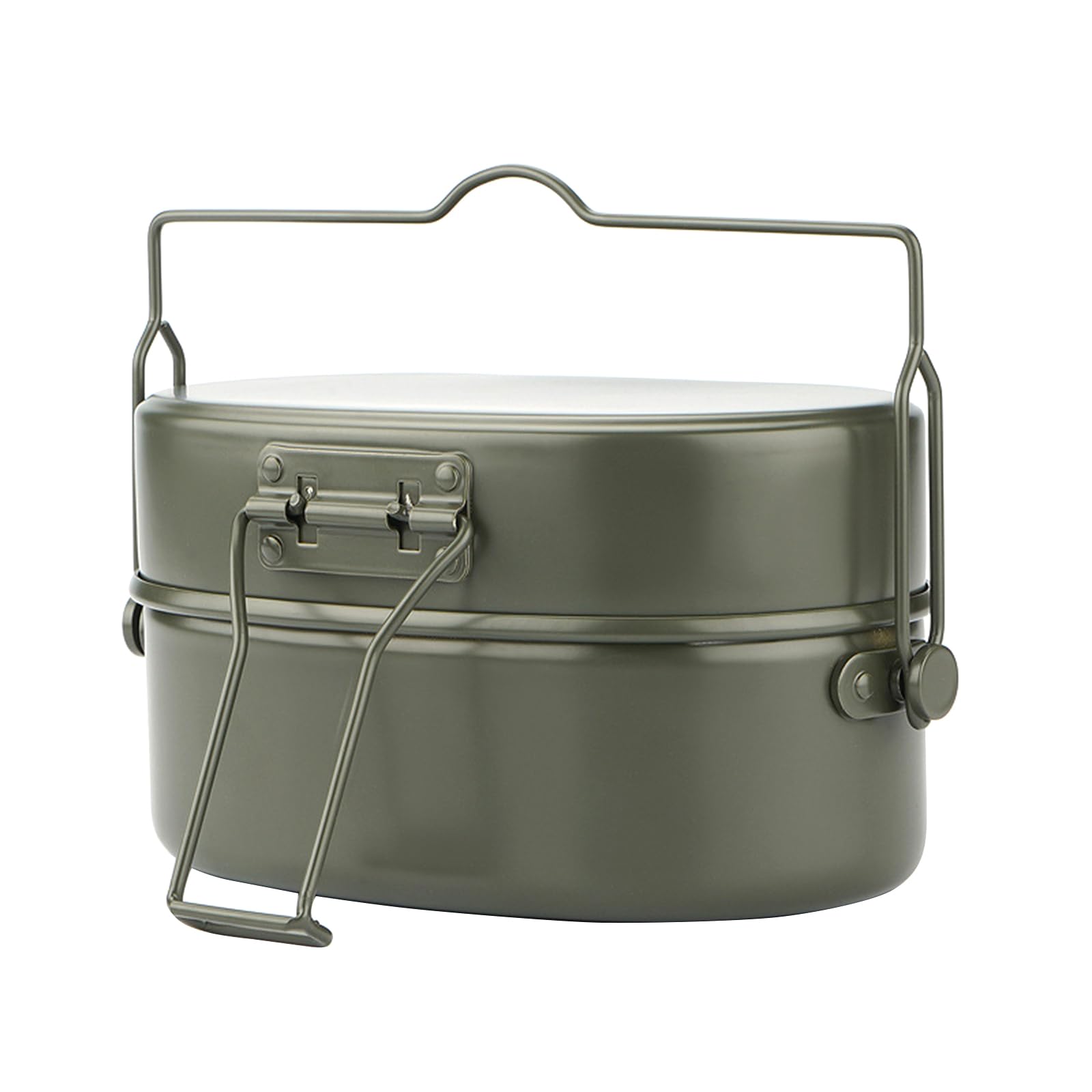 Boîte à déjeuner de camping portable isotherme double formation