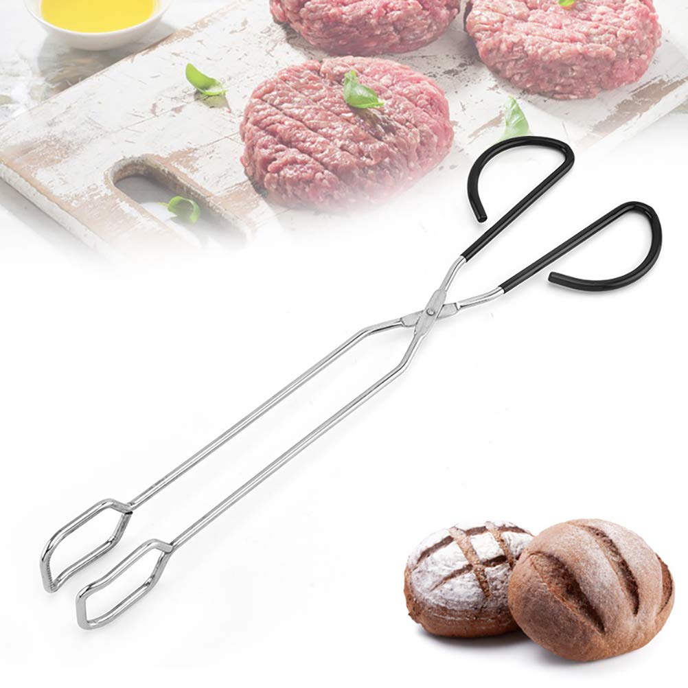 TOPPERFUN Roestvrijstalen Barbecuetang – 29 Cm – Vaatwasserbestendig, Antislip, Hittebestendig – Voor Grillen En Serveren