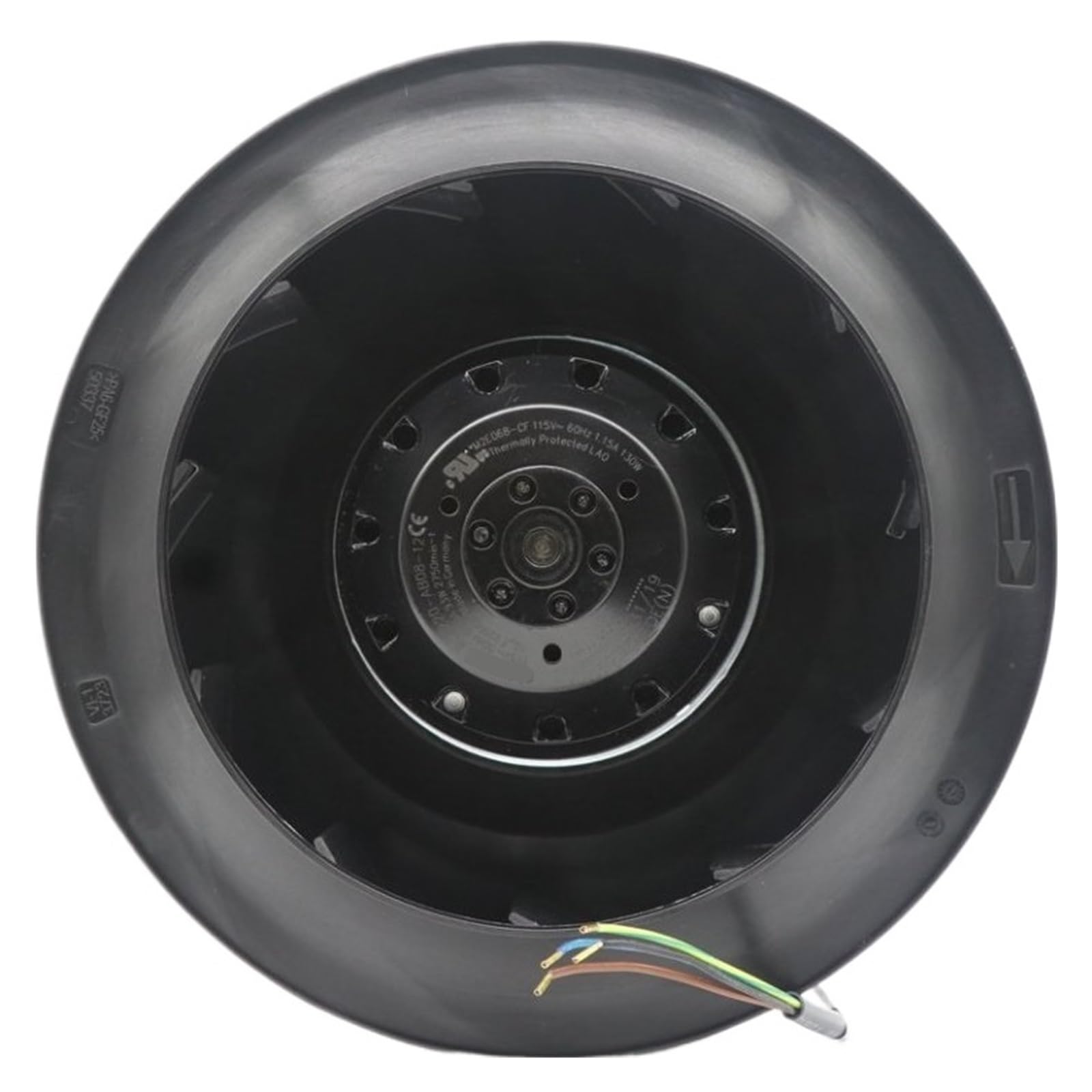 TSCFHGQI R2E220-AB08-12 93W 115V AC 220mm 0.8A IP44 Cooling Fan