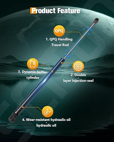 Miniatura 4 de SCITOO Soporte de elevador de escotilla de repuesto para Volkswagen Golf 1999-2006 2014 para Volkswagen Jetta 1999-2005 para Volkswagen Passat