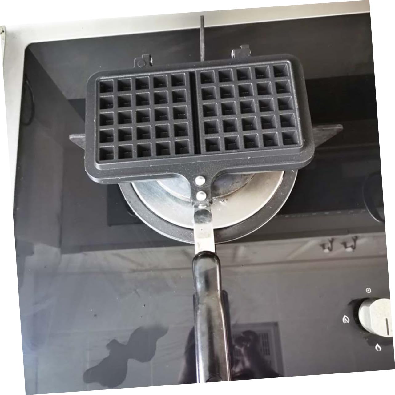 Stampo Waffle Antiadente Creativo per Dolci e Sicuro Facile da Pulire per Cucina e Regalo per Amanti del Cake Baking