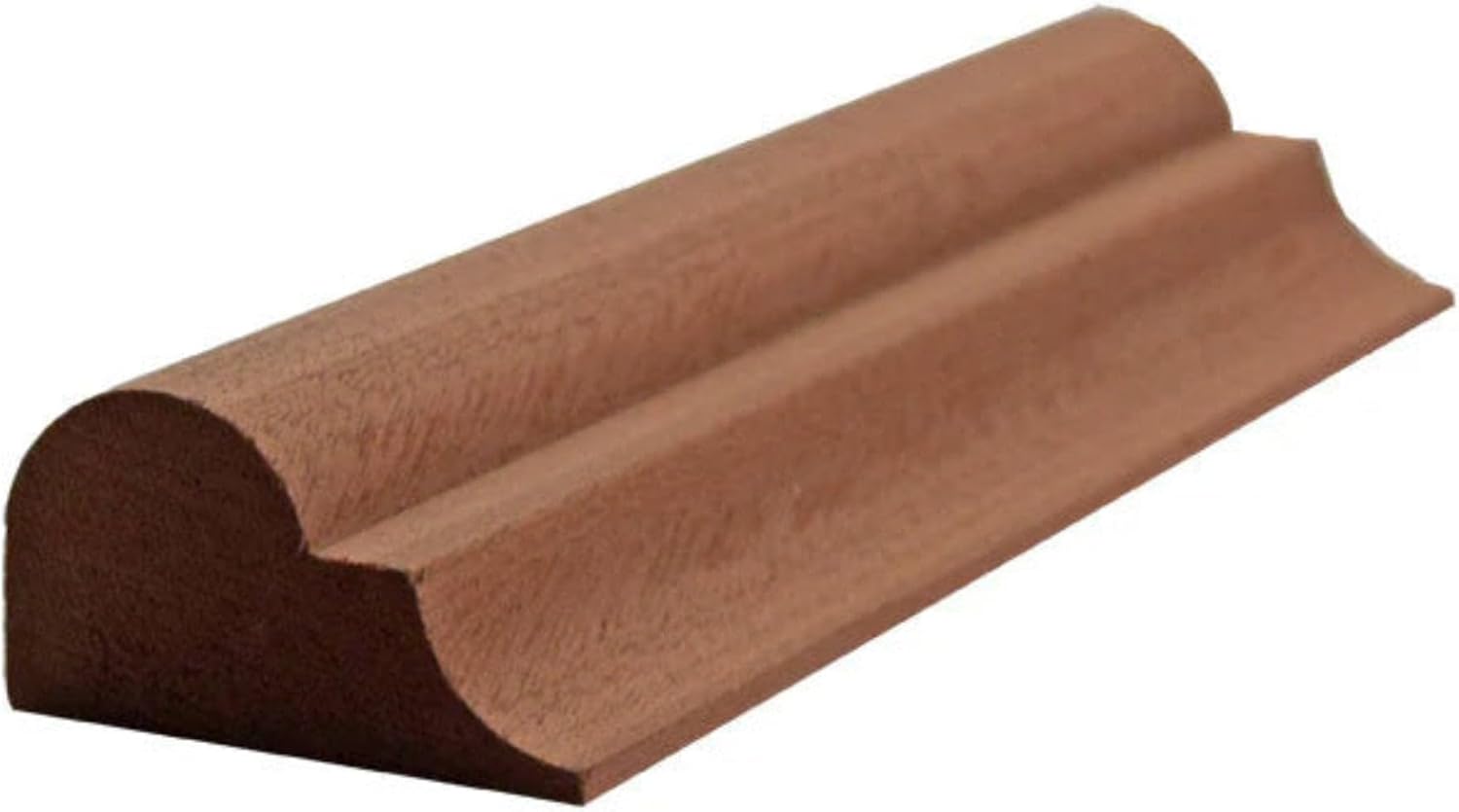 EWPM26 Nose and Cove Panel Molding 1-7/16" Wide x 3/4" Trim. Unfinished, Red Oak, 94"