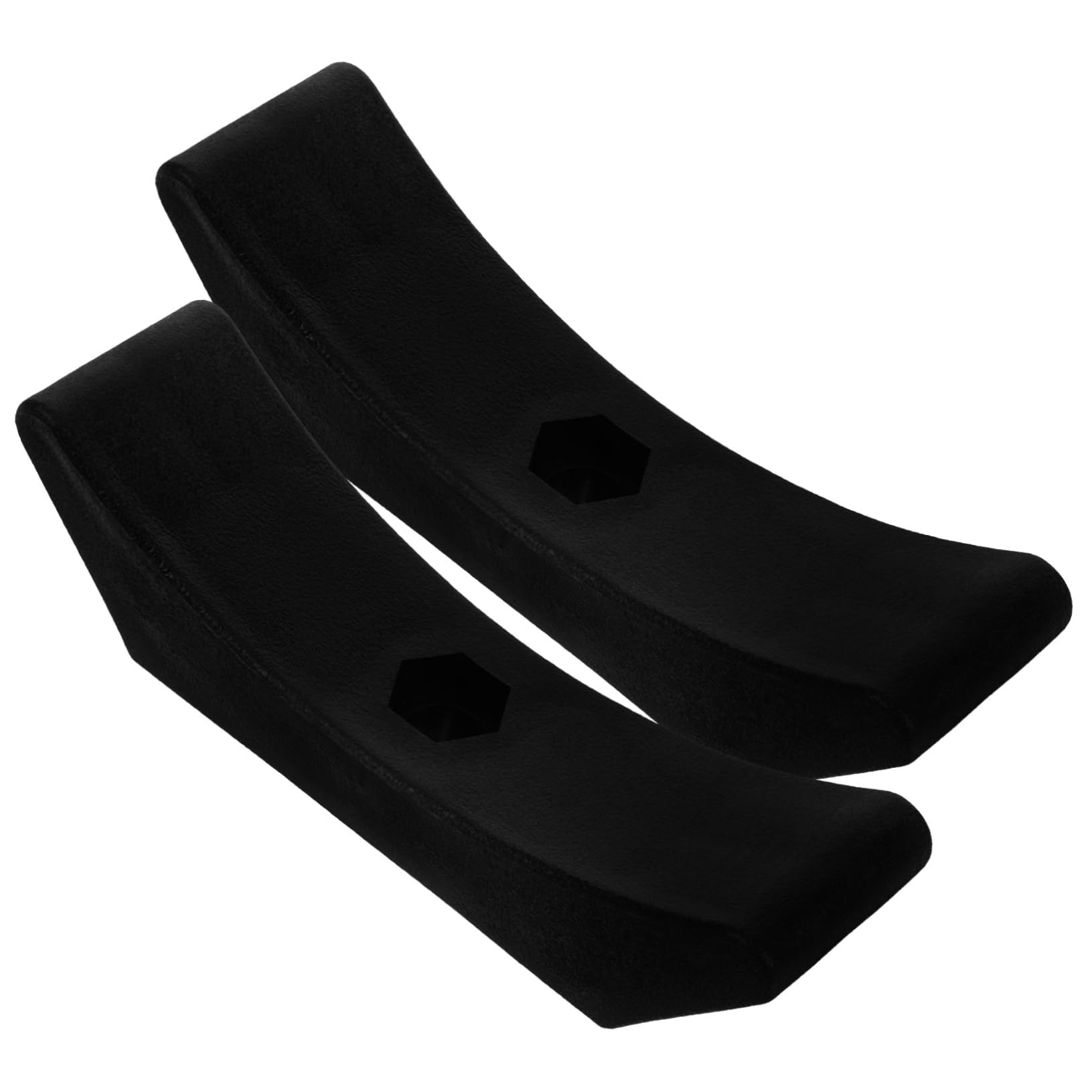 Happyyami 2Pcs Dumbbell Rack Stand Durable Weight Holders for Home Gym Organization Wear Design Versatile Storage for Dumbbells Barbells and Fitness Equipment