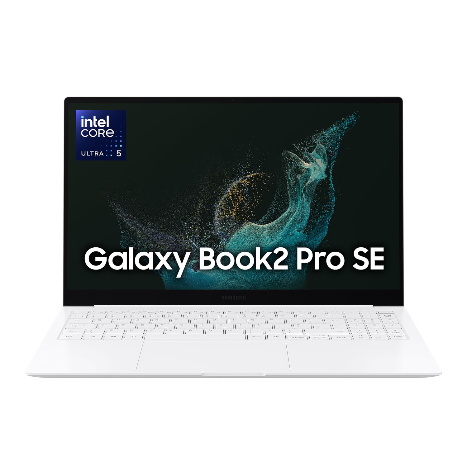 SAMSUNG Galaxy Book2 Pro SE, 15.6" AMOLED, Intel Core Ultra 5, 16GB RAM, 512GB SSD, Windows 11 Home, Silver [Versione italiana]