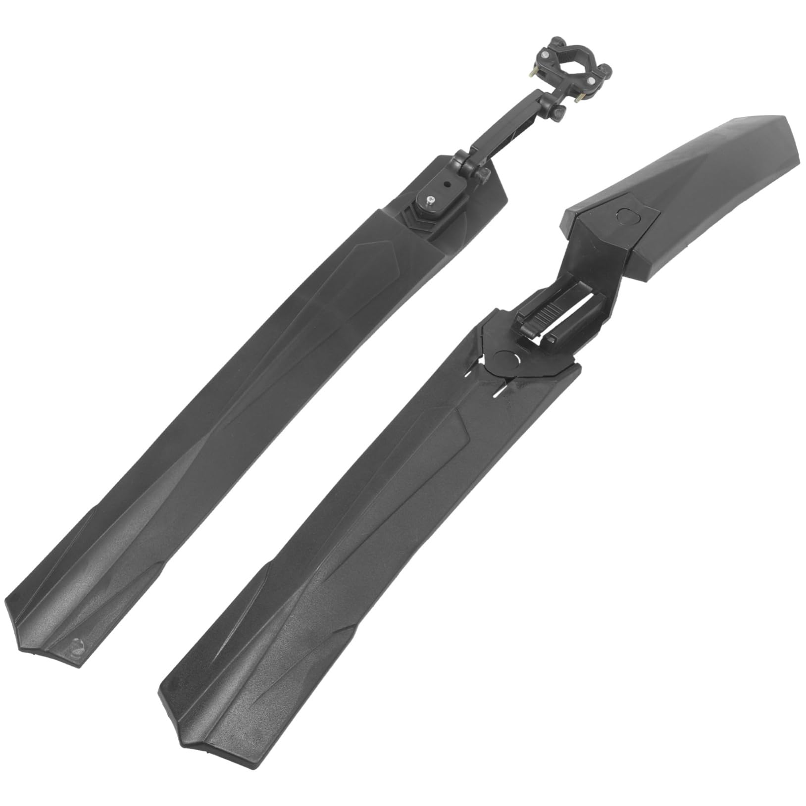 Toddmomy Defensa Bicicleta de montaña Accesorios para Bicicletas de montaña Cubrir mugre Guardia Guardabarros de Ciclismo Resistente Bicycle Bike Resina Black