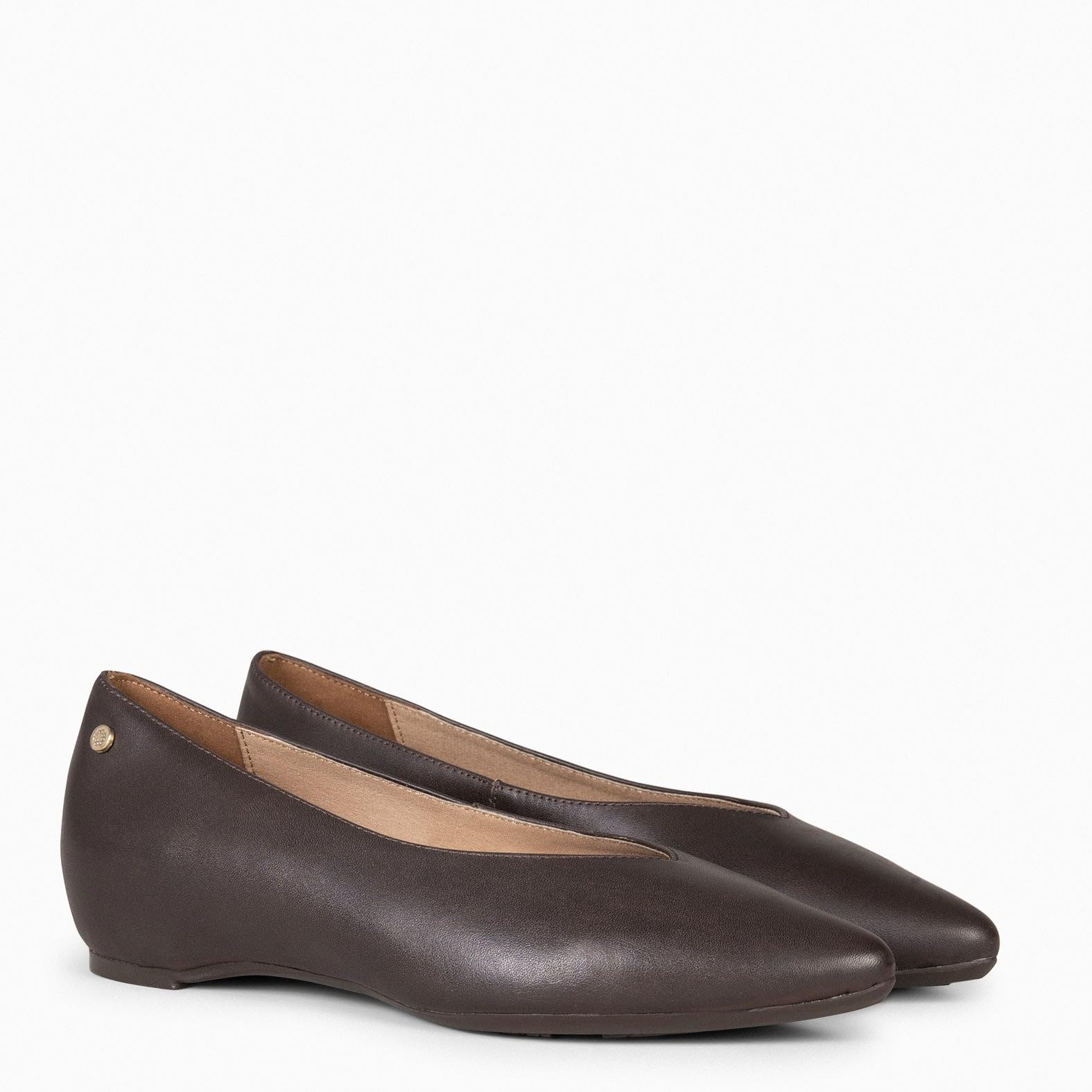 miMaO. Zapatos cómodos con cuña Interna y Plantilla de Gel para Mujer. Calzado de Piel. Hecho en España