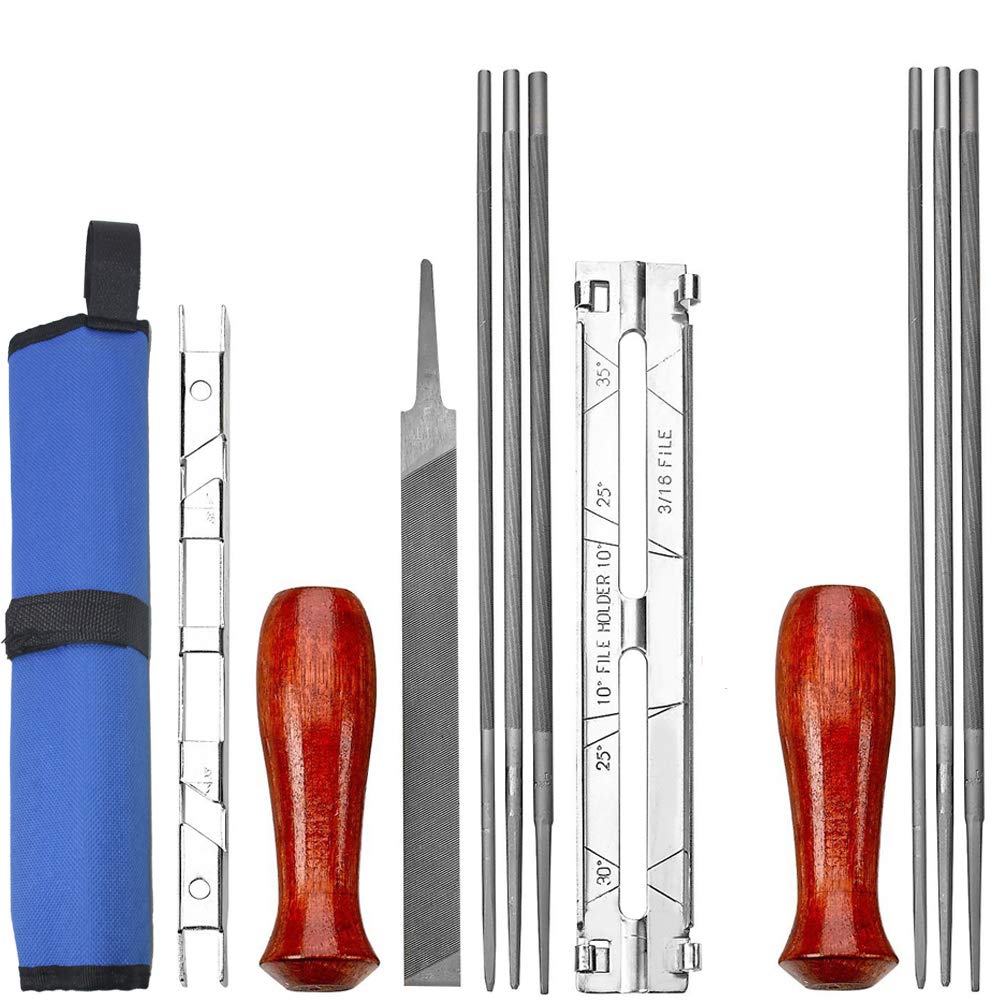 Buy DanziX Pack of 12 Chainsaw Sharpener File Kit 5/32, 3/16, 7/32