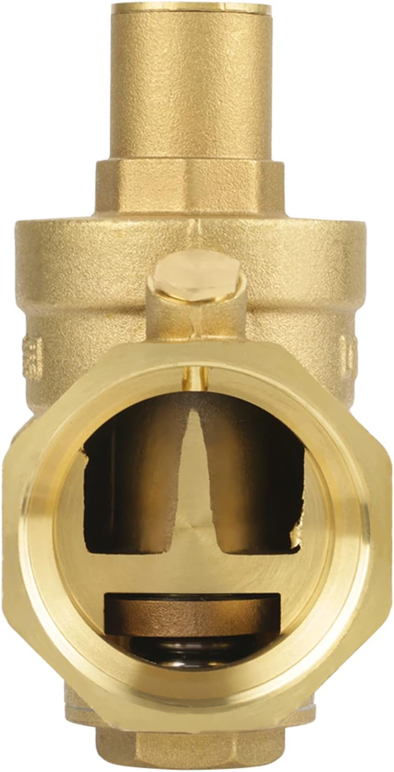 Dioche 1 Inch PreBSP DN50 Brass Pressure Reducing Valve with Adjustable - Durable and Efficient Water Pressure Regulator for Home and Industrial Use
