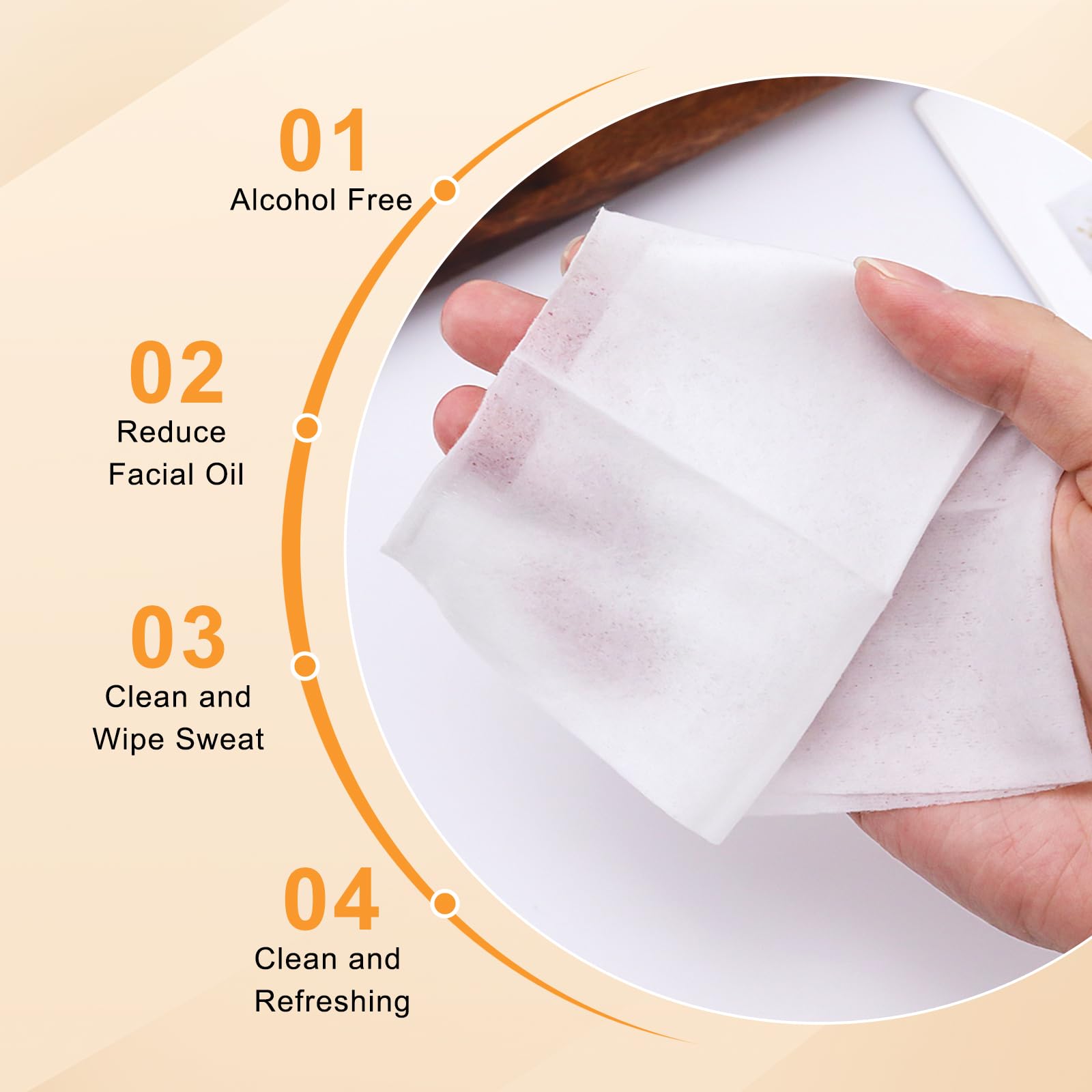 Paquete de 100 toallitas húmedas envueltas individualmente, toallitas de viaje de limón, 1000 unidades, toallitas limpias a granel para viajes con aloe para glúteos, manos, limpieza facial, uso