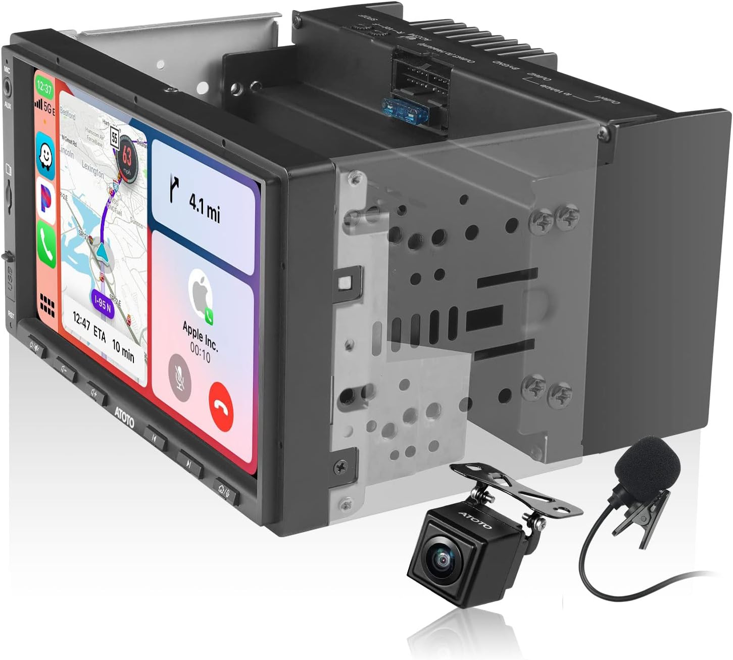 ATOTO CAAEC02 Car Audio Amplifier Compatible with