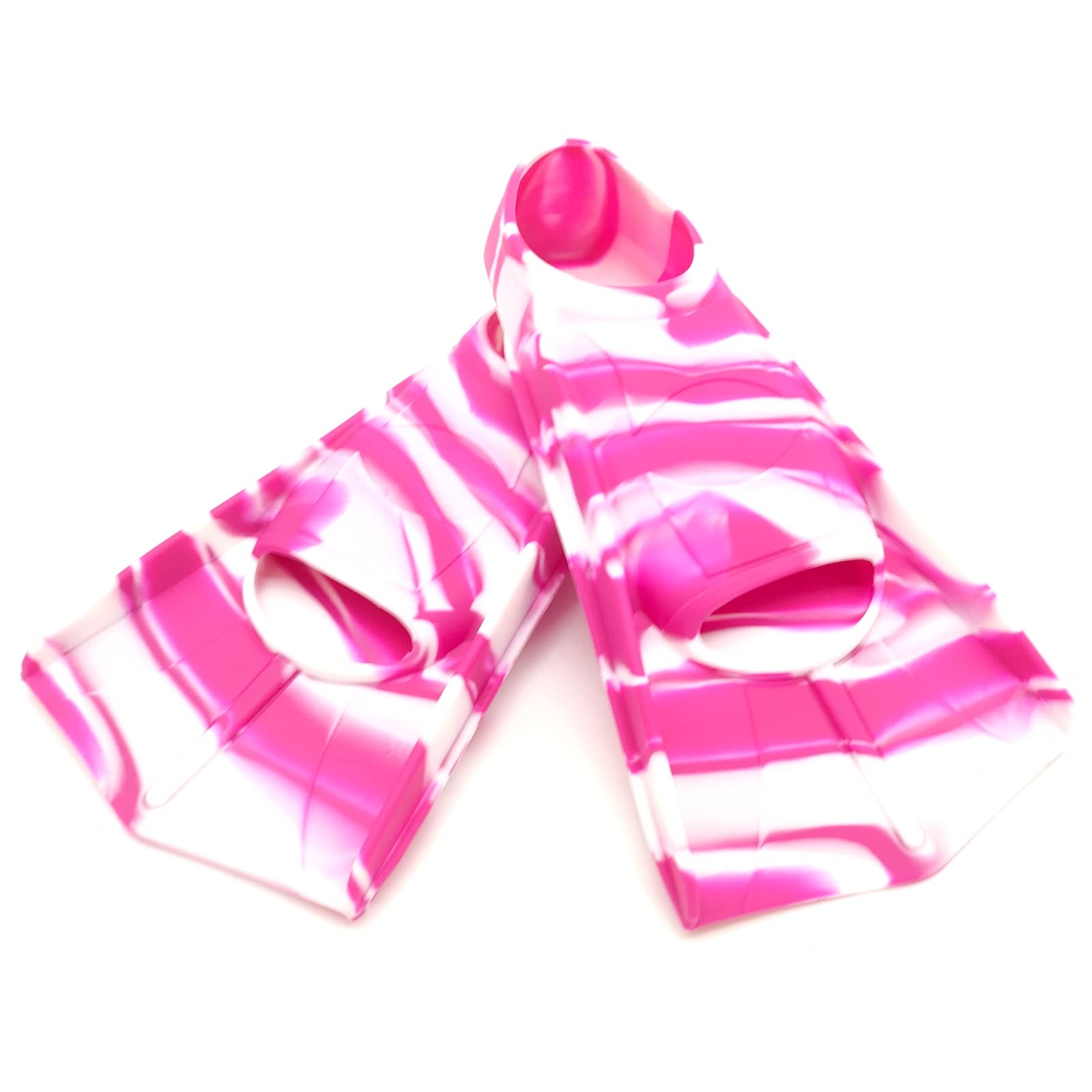 Swimming Training Fins,Comfortable Silicone Flippers for Swimming and Diving,Size Suitable Kids Girls Boys Adult